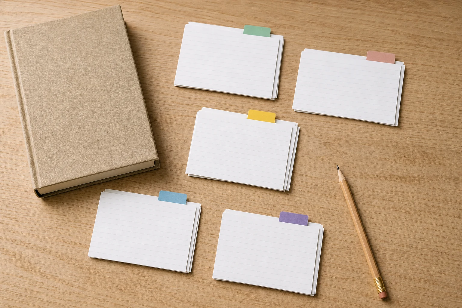 Blank notes for complex concepts