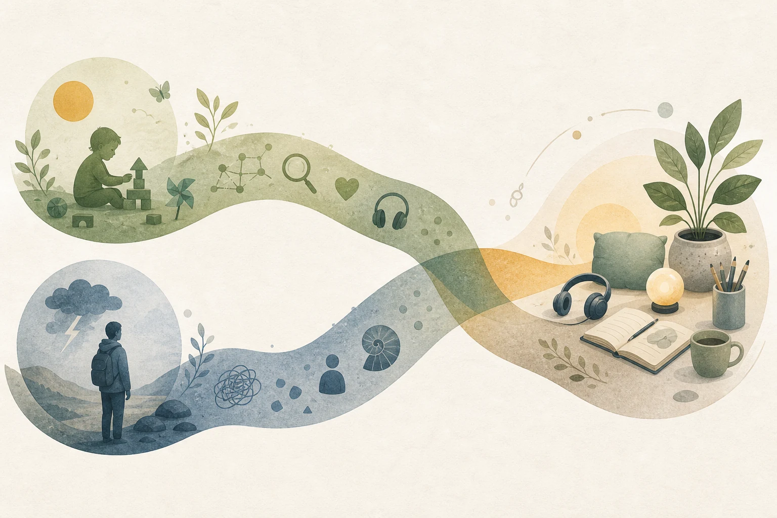 Innate and acquired paths